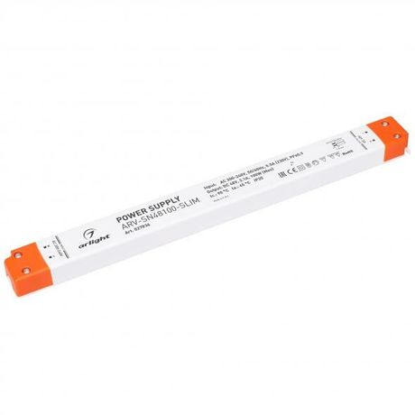 Блок питания ARV-SN48100-SLIM (48V, 2.1A, 100W, PFC) (ARL, IP20 Пластик, 3 года) - 027836 Arlight