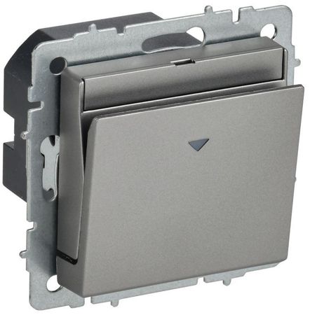 Выключатель карточный BRITE 30А ВС10-1-8-БрС механизм сталь IEK BR-V11-0-10-K46