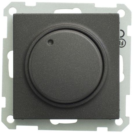 Светорегулятор поворотный W59 400Вт 230В механизм черн. бархат SE SR-5S3-6-86 APC