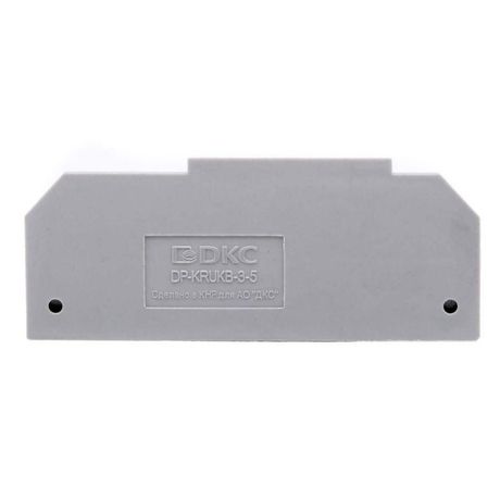 Компенсатор ширины для клемм KRUKB-3-5 (уп.100шт) DKC DP-KRUKB-3-5 ДКС