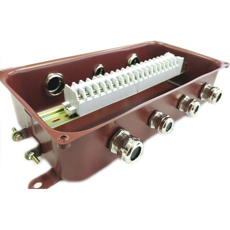 Коробка распределительная монтажная КМ 65-20 УХЛ1,5 IP65 латунный ввод | zeta30343 ГОФРОМАТИК ЗЭТА