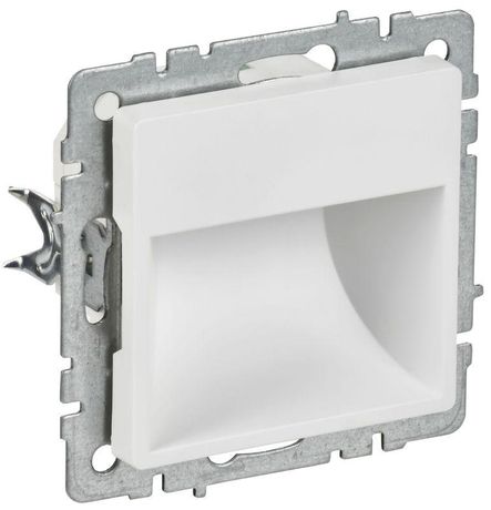 Подсветка светодиодная BRITE ПЛ20-БрАБ встраив. механизм арктич. бел. IEK BR-FL20-K91