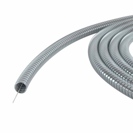 Металлорукав из оцинкованной стали с протяжкой DN 10мм, Dвн 10,0 мм, Dнар 13,0 IP40, 50м | 667R1013P DKC ДКС