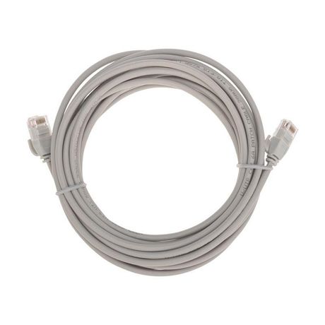 Патч-корд U/UTP CAT 6A (10G), RJ45-RJ45, 28AWG, LSZH, серый, 5м REXANT | 02-0380-5 MEET