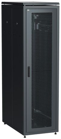 Шкаф напольный сетевой 19'' LINEA N 33U 800х1000мм перфорированная передняя дверь. задняя черный - LN05-33U81-PP IEK