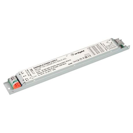 Блок питания ARJ-SP-120-LINEAR-PFC-DALI2-ADJ (120W, 80-330V, 0.3-0.7A) (Arlight, IP20 Металл, 5 лет) | 035537 Arlight