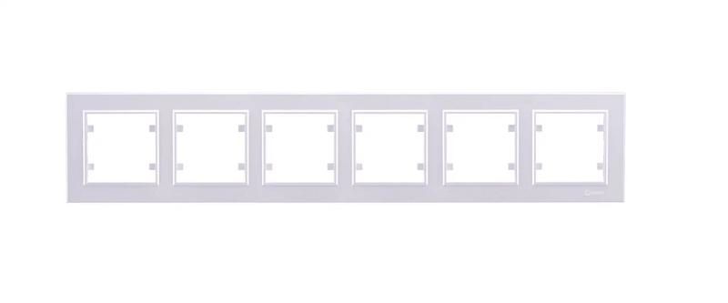 Рамка 6-м Karea горизонт. жемчуж. Makel 56100706