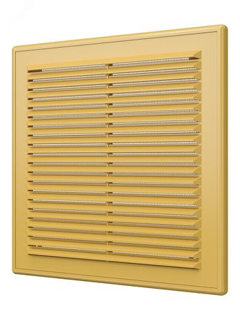 Решетка вентиляционная вытяжная, из ABS пластика 249х249, цвет Бежевый - 2525Р беж ЭРА 235