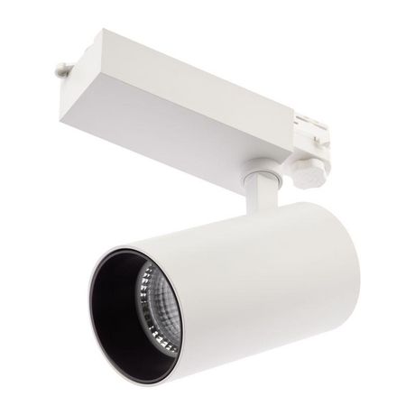 Светильник светодиодный трековый STR-30-36-40K-W40 40Вт 4000К 3600лм трехфазный узкий луч бел. Эра Б0049755