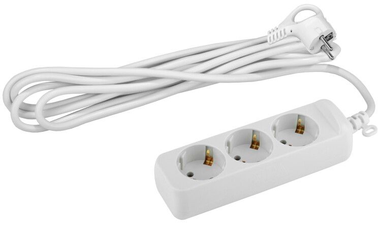 Удлинитель Россия UX-3e-7m Удлин-ль c заземл, 3х0,75мм2, ПВС, 3гн, 7м | Б0038577 ЭРА