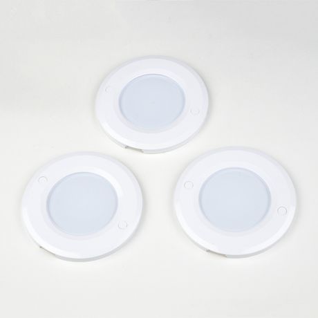 Светильник светодиодный ULM-F40-6W/4200K/DIM SENSOR IP20 WHITE накладной, ультратонкий с бесконтактным выключателем, диммер. Круглый. D85х6,5мм. 255 Lm. Белый. - UL-00002887 Uniel