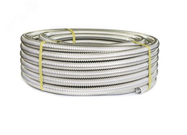 Труба гофрированная из нержав стали SS304 32А, отожженная 5м - 2228381 Stahlmann