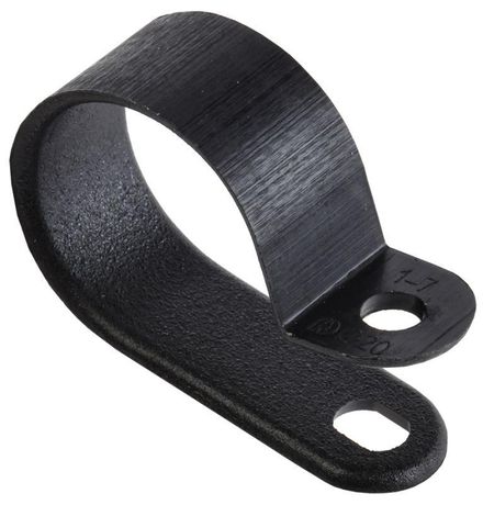 Скоба крепежная 20мм нейлоновая черная (50шт) | USK11-20-050-K02 IEK