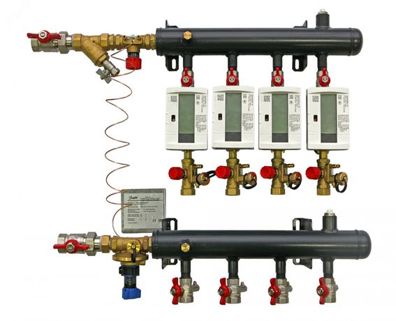 Узел распределительный TDU.5R DN 50-4L-32-APT25-MNT15 - 162L2030R Ридан