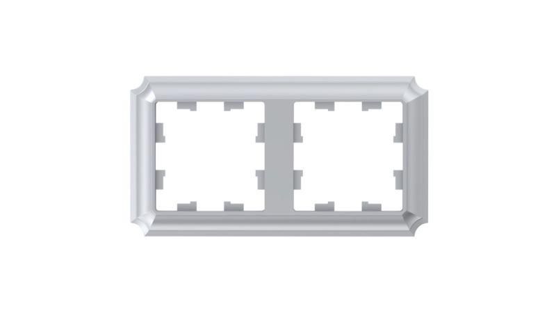 Рамка 2-м AtlasDesign Antique универс. алюм. SE ATN100302 APC