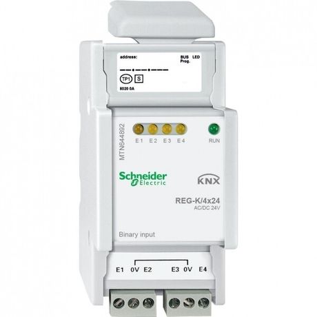БИНАРНЫЙ ВХОД REG-K/4X24 | MTN644892 Schneider Electric