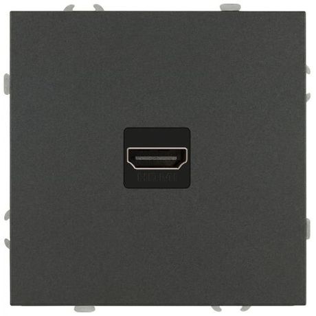 Розетка HDMI СП 16А IP20 250В Galaxy графит MC Б0070799 MC арт. Б0070799