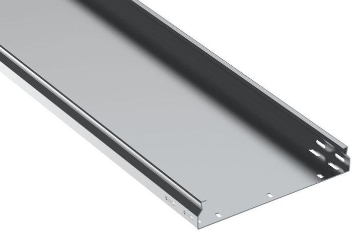 Лоток листовой неперфорир. 50х300 L2000 сталь 1.5мм ESCA 7 IEK CLN10-050-300-150-2