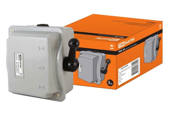 Рубильник РКН-30 ( | - 0 ) 30А SQ0734-0005 TDM