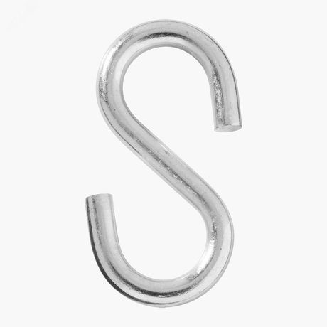 Крючок S-образный 5мм покрытие цинк - Hook-5mm Крепдил