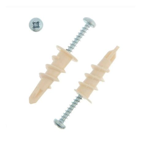 Анкер PNA нейлоновый с шурупом 14х35 (100 шт/уп) | PR08.26182 Промрукав Строитель