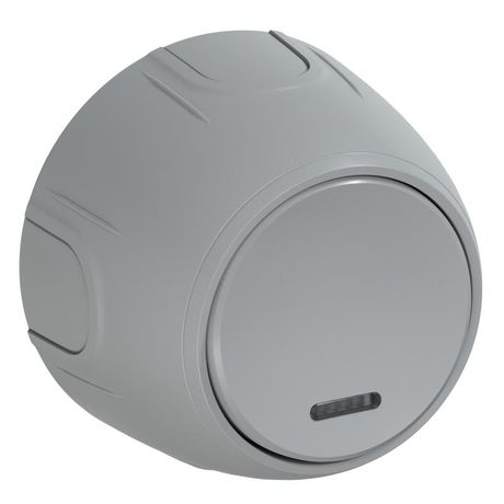 Выключатель одинарный Rotondo с подсветкой, цвет серый - 7700864 ССТ