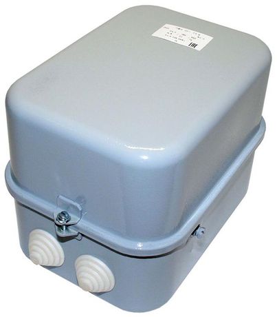 Пускатель электромагнитный ПМЕ-221 У3 В, 380В/50Гц, 1з, 25А, нереверсивный, без реле, в корпусе IP30, кнопок - ET000130 Электротехник