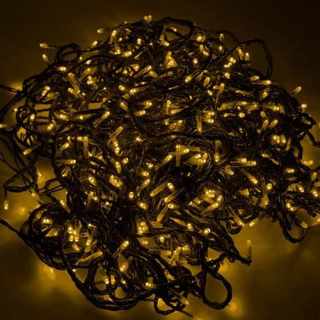 Гирлянда профессиональная LED ClipLight 2х4В 3 нити по 20 метров желтый - 323-301 NEON-NIGHT
