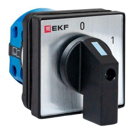 Переключатель кулачковый ПК-1-12 10А 2P «0-1» IP65 | pk-1-12-10-65 EKF