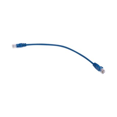 Патч-корд U/UTP, CAT 5e, RJ45-RJ45, 26AWG, LSZH, синий, 0,3м REXANT | 02-0104-03 MEET
