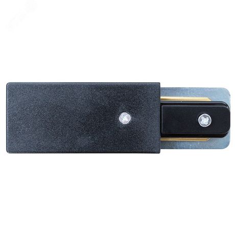 Пластик Чёрный - A160206 Коннектор-токопровод для шинопровода TRACK ACCESSORIES Arte Lamp
