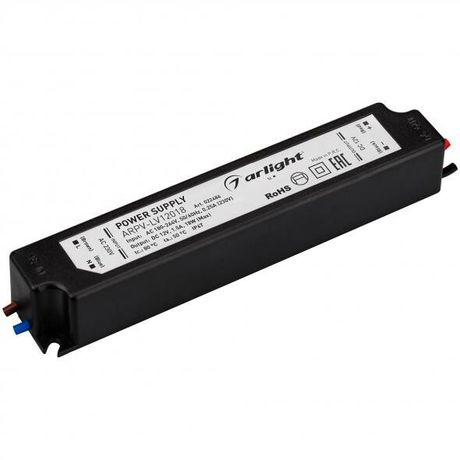 Блок питания ARPV-LV12018 (12V, 1.5A, 18W) (ARL, IP67 Пластик, 2 года) - 022486 Arlight