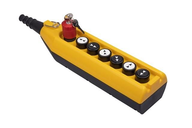 Пульт управления PV7EA30B444 с аварийной кнопкой ключом CP EMAS