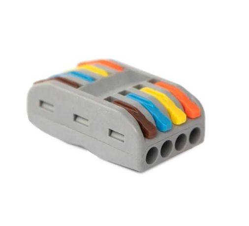 Клемма соединительная проходная, 4х0.08-2.5(4.0) (для соединения двух ленточных датчиков) - 7725272 Stahlmann