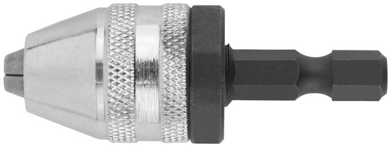 Патрон быстрозажимной дюймминидюйм U-образный хвостовик под биту 0.5-3мм FIT 37828 РОС