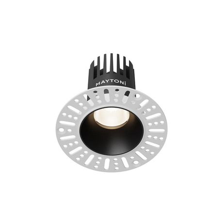Светильник встраиваемый Dip 4000К 10Вт 50град. Maytoni DL119-10W-4K-TRS-B