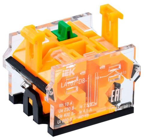 Контакт дополнительный для светосигнал. арм. 1з D8 KARAT IEK BDK30-1