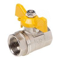 Кран шаровой для газа 1' ВВ ручка - 07103 AQUALINK