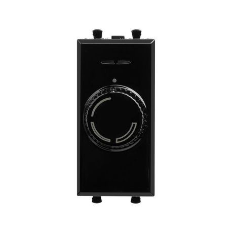 Черный квадрат 16A 1 модульный - 4402131 Avanti Диммер поворотный ДКС