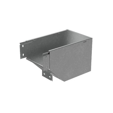 Угол для лотка вертикальный внешний L 100х200мм с разворотом трассы на 90град. "ПЛЮС" HD85 КМ PL18470 КМ-Профиль