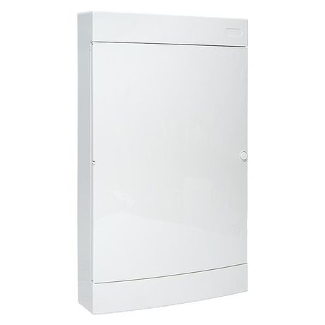 Щит комбинированный "Unix" белая дверь (2х18 модулей + 1 монтажная плата) IP41 EKF PROxima | ux-2x18+1m-nw