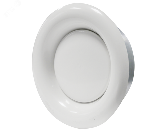 Анемостатт вытяжной металлический разъемный с фланцем окрашенный D200 - 00-00000377 ЭРА 20DVM