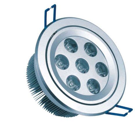 Светильник светодиодный ДВО-8вт 840Лм 15град. круглый серый - 700071 Новый Свет