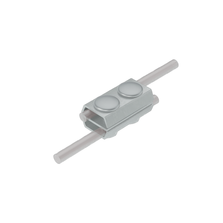 Параллельный соединитель прутка 5-8мм. Двойной. Гальваническое цинкование - 2PS-D5-8 КМ-Профиль MA0051