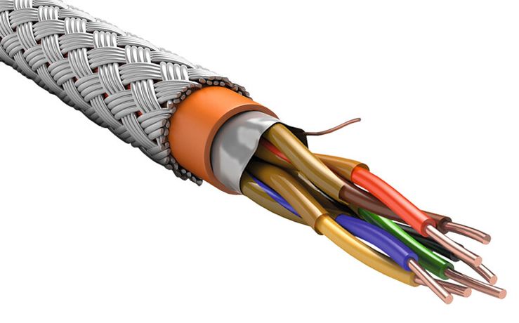 Кабель RS-485 интерфейсный 1х2х0.80 КГнг(А)-FRHF (200м) - FR1-01-F-5417 IEK