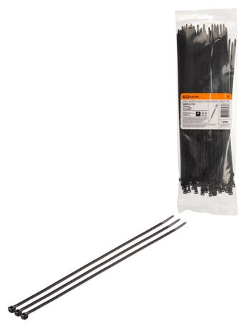 Хомут 4,8х300 мм морозостойкий (черный) (100 шт) | SQ0515-1110 TDM