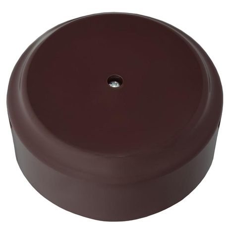 Коробка монтажная ОП РЕТРО d80 без сальников Bylectrica КМ-450 шоколад