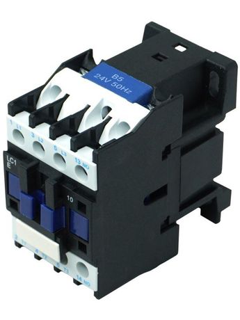 Контактор электромагнитный LC1E1201B5, 3Р, 12А, 1НЗ, 24В/50Гц, (ЭТ) - ET014285 Электротехник
