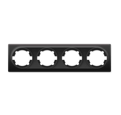Рамка 4-м Florence черн. 1E52401303 OneKeyElectro 2172831 ССТ