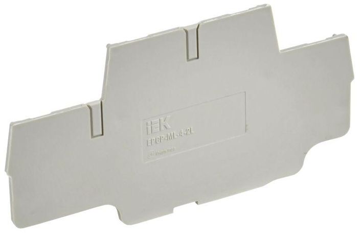 Заглушка для CP-ML 2 ур. 4мм2 серая | YCT23-00-2-K03-004-ZGL IEK